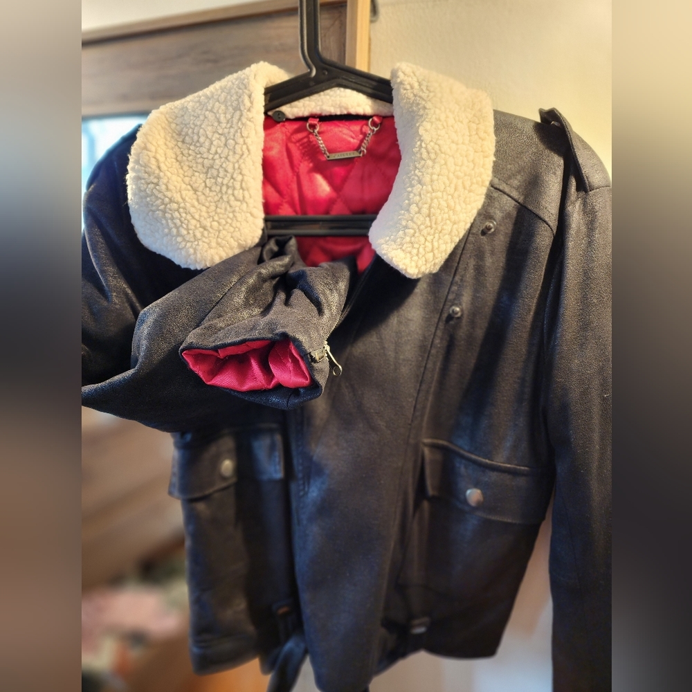 Capulet Moto Suede leather jacket
